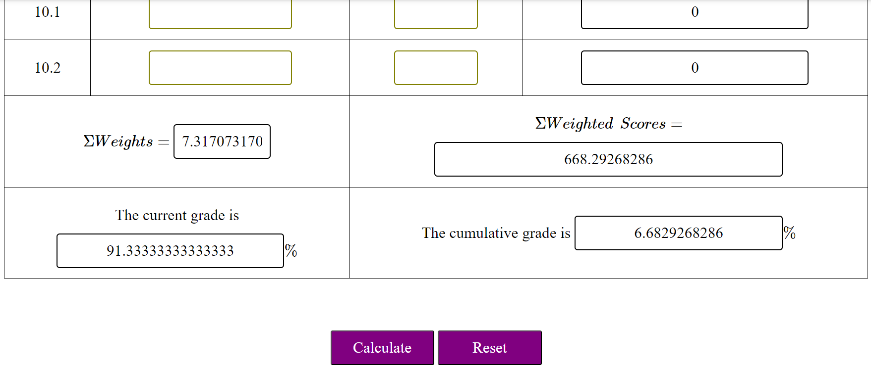 MLS Grade Example: Part 3